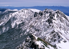 赤岳（硫黄岳方面）