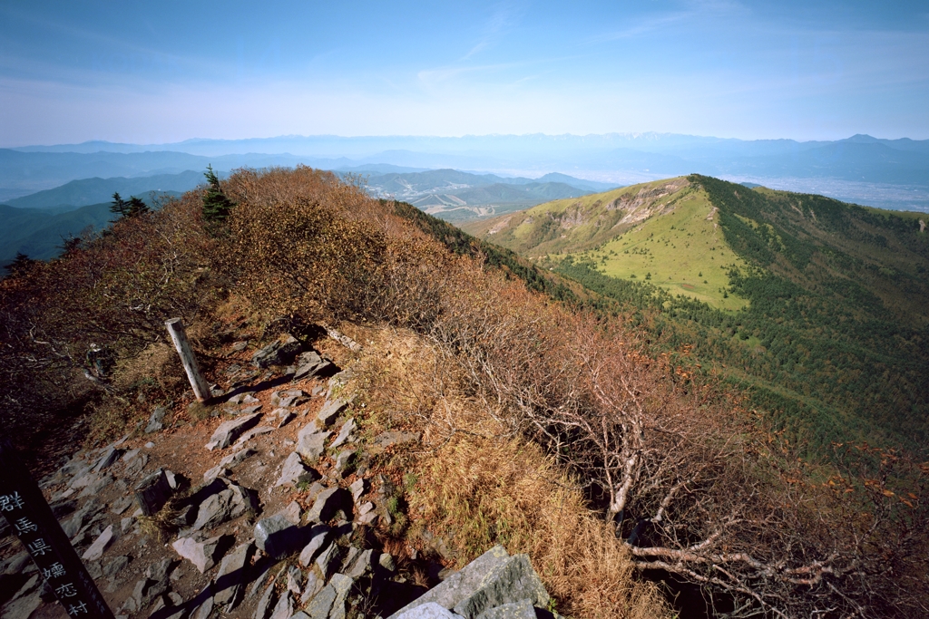四阿山（根子岳方面）