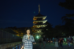 夏は夜　奈良興福寺