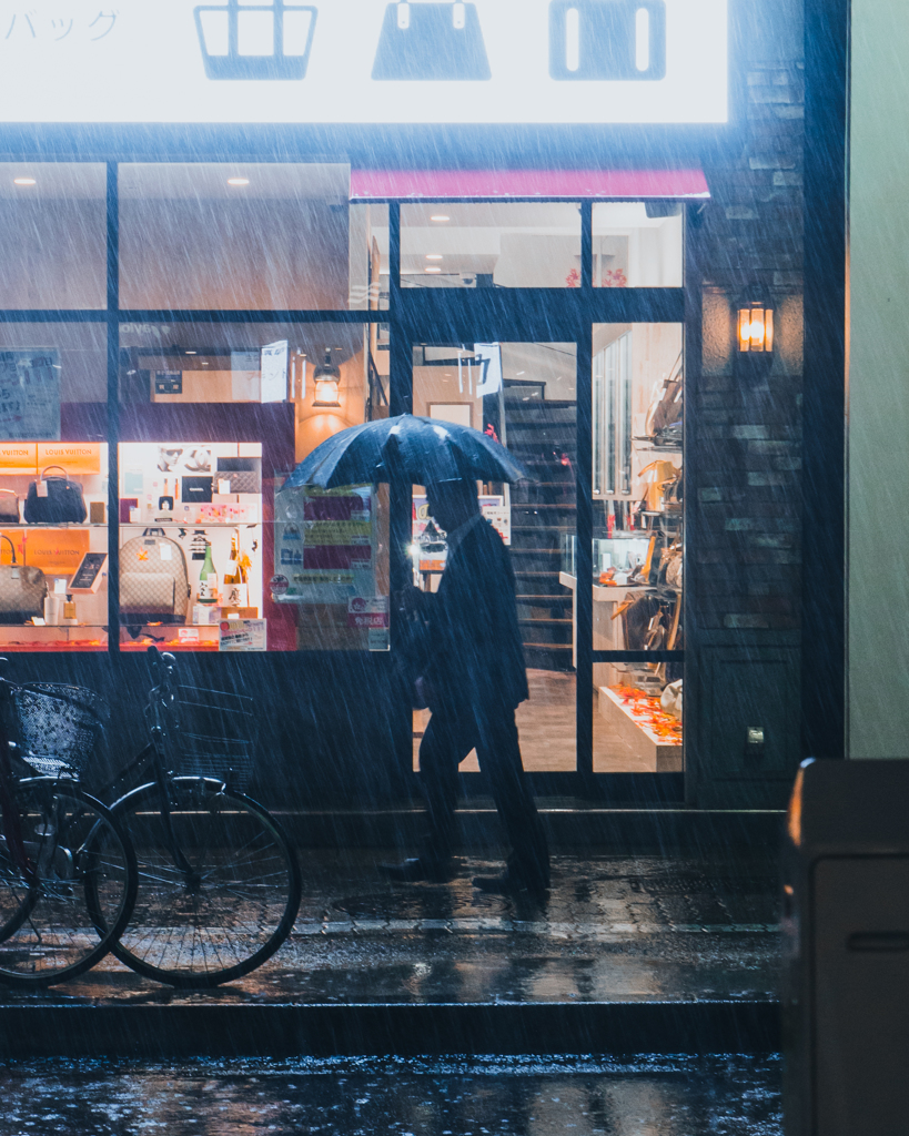 雨の日