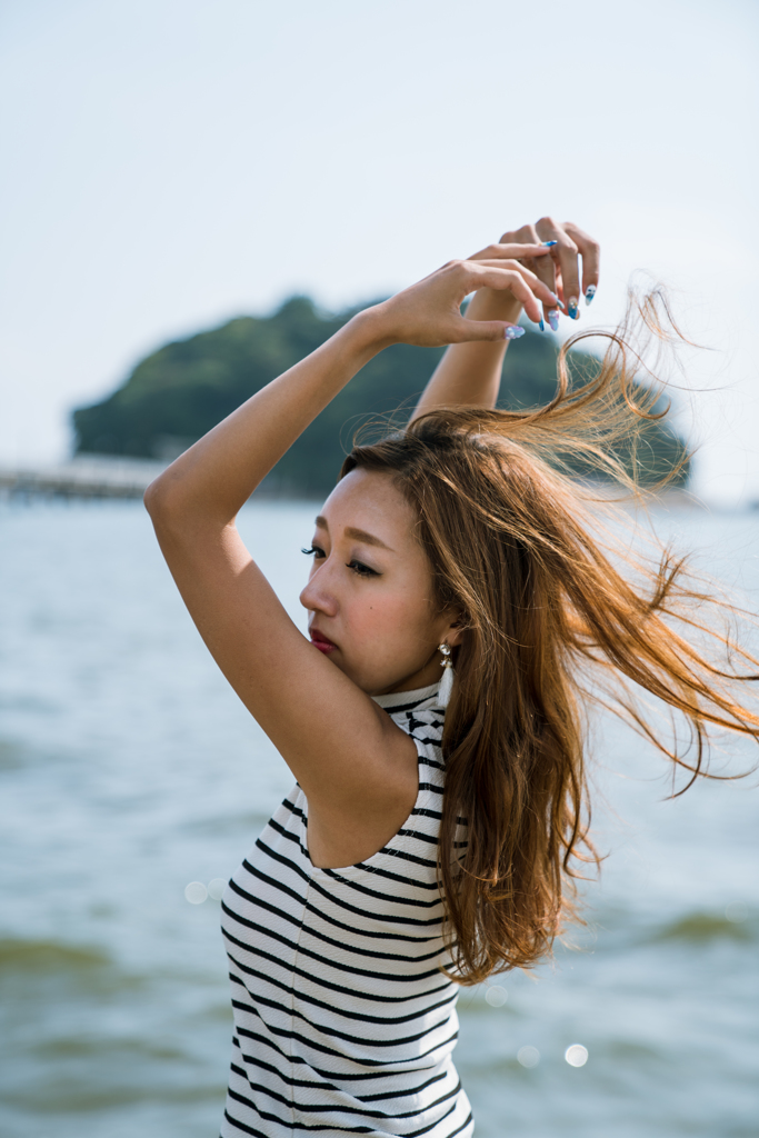 がんばってポートレート