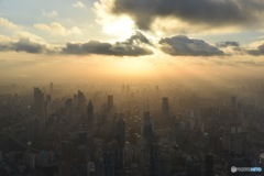 上海中心(Shanghai Tower)からの眺め