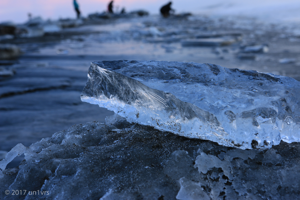 流氷のような そのに。