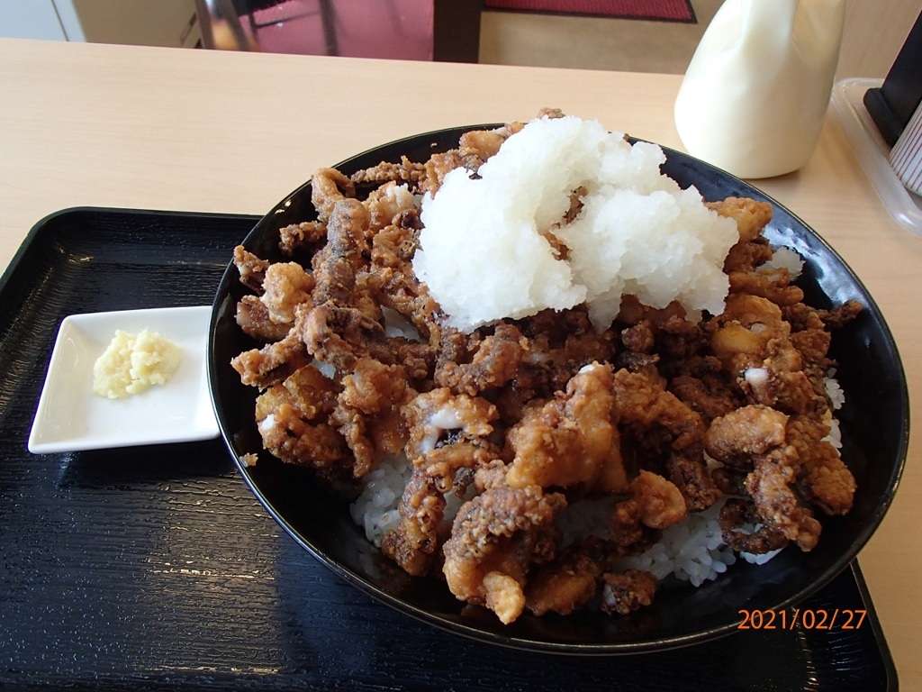 みぞれゲソ丼