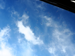 シャボンの雨