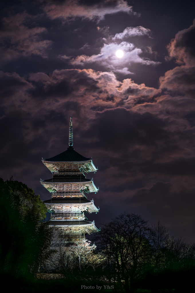 今年最後の満月