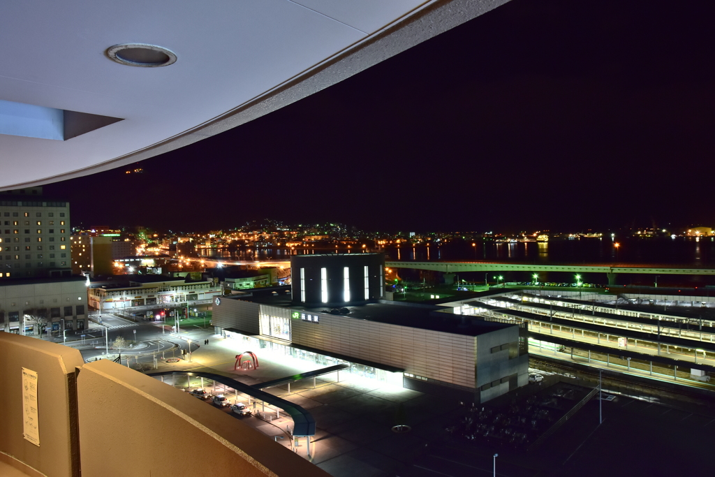函館の夜