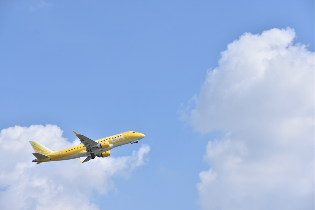 大空へ