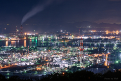 Okayama Night ～水島工場夜景②～