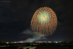 田原祭り 五町合同花火大会⑦