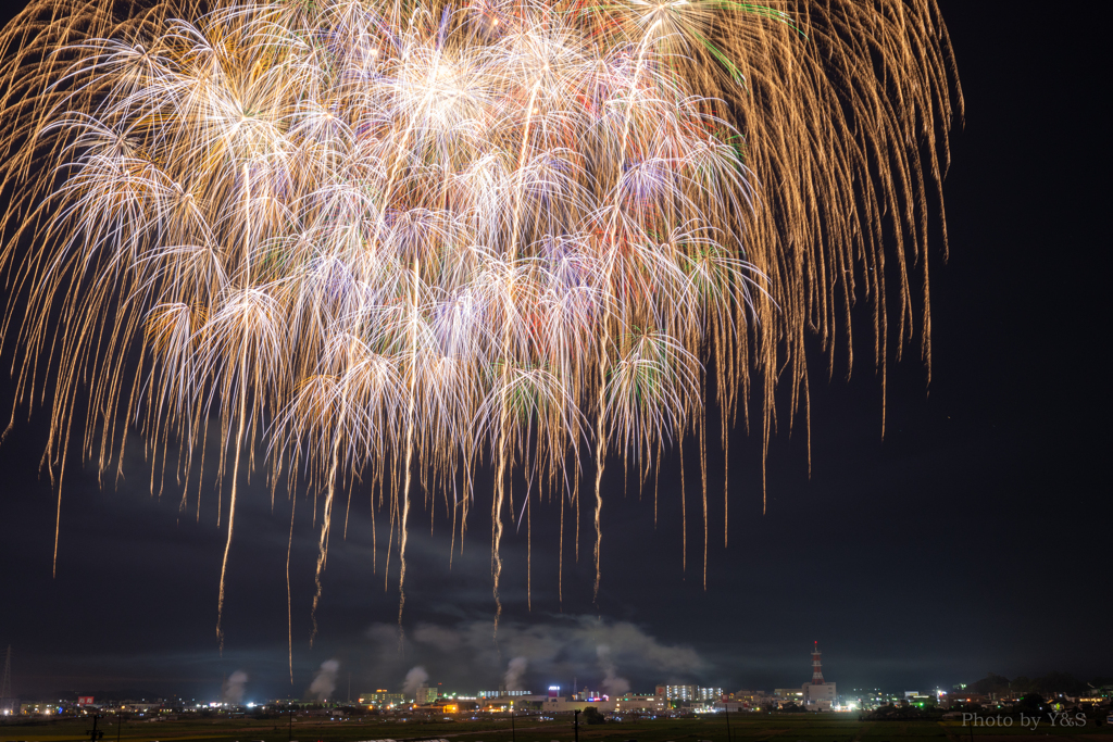 田原祭り 五町合同花火大会①