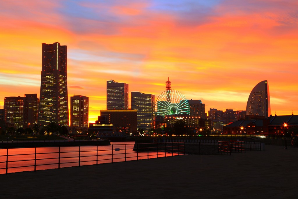 YokohamaMM21～素敵な夕焼け～