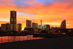 YokohamaMM21～素敵な夕焼け～