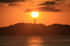 江ノ島シーキャンドルの灯火