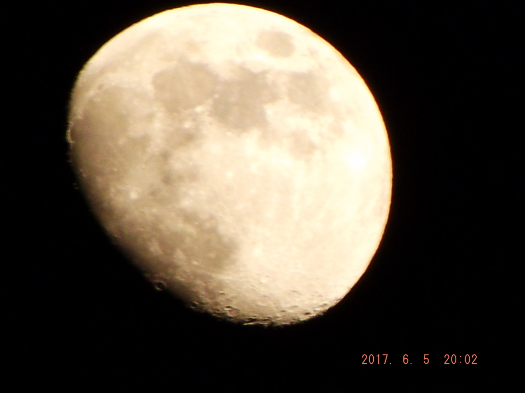 2017/06/05（月）のお月様