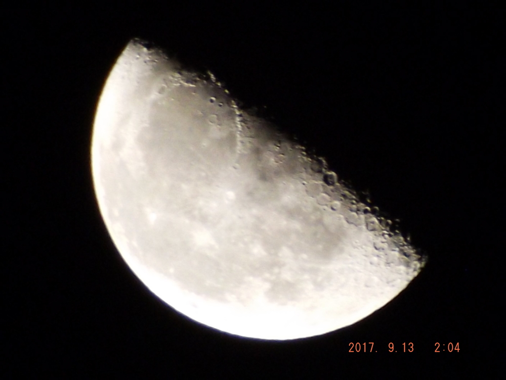 2017/09/13（水）のお月様