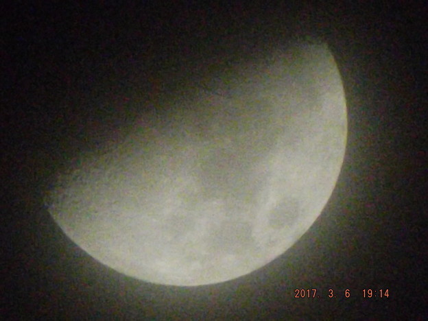 2017/03/06（月）のお月様