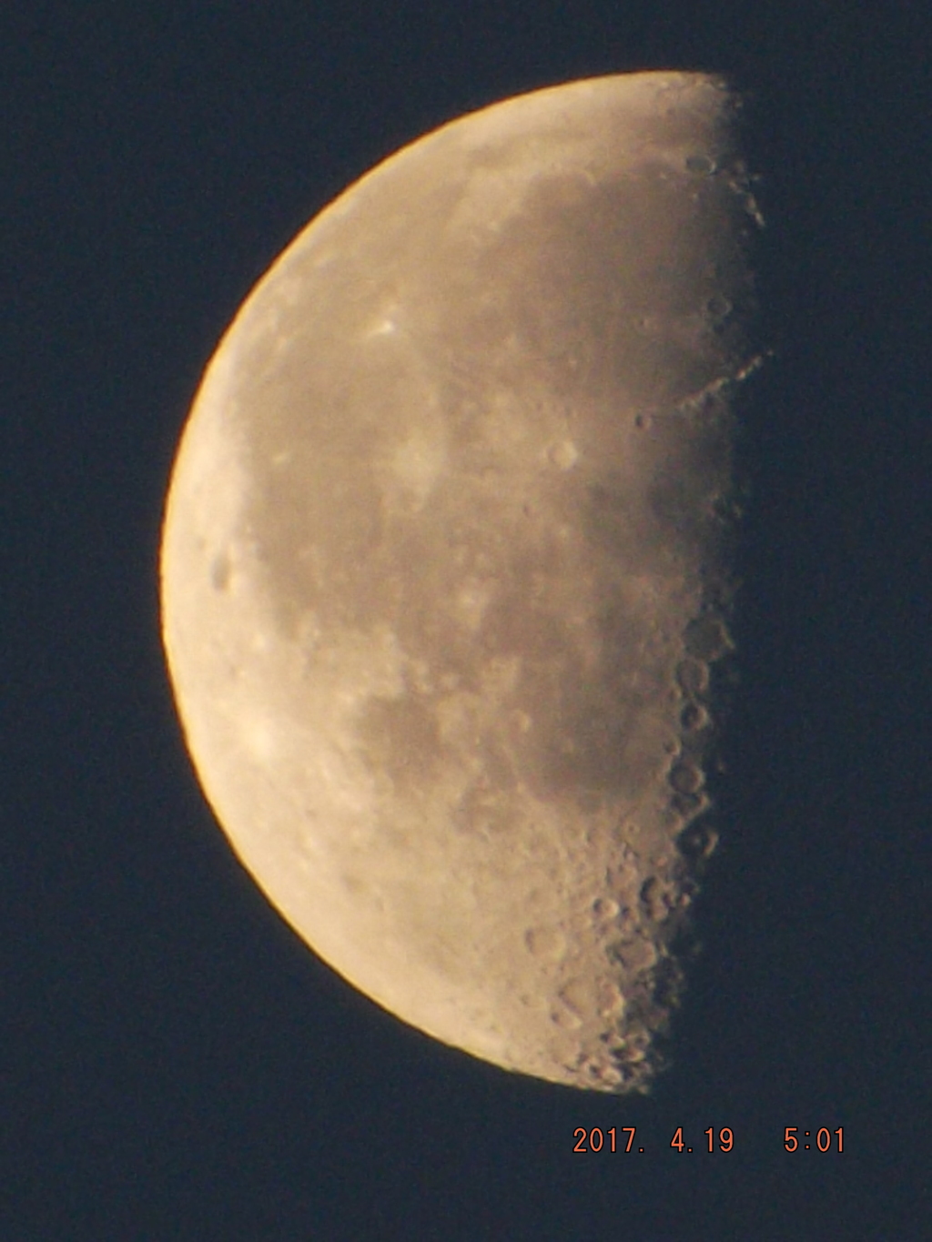 2017/04/19（水）のお月様