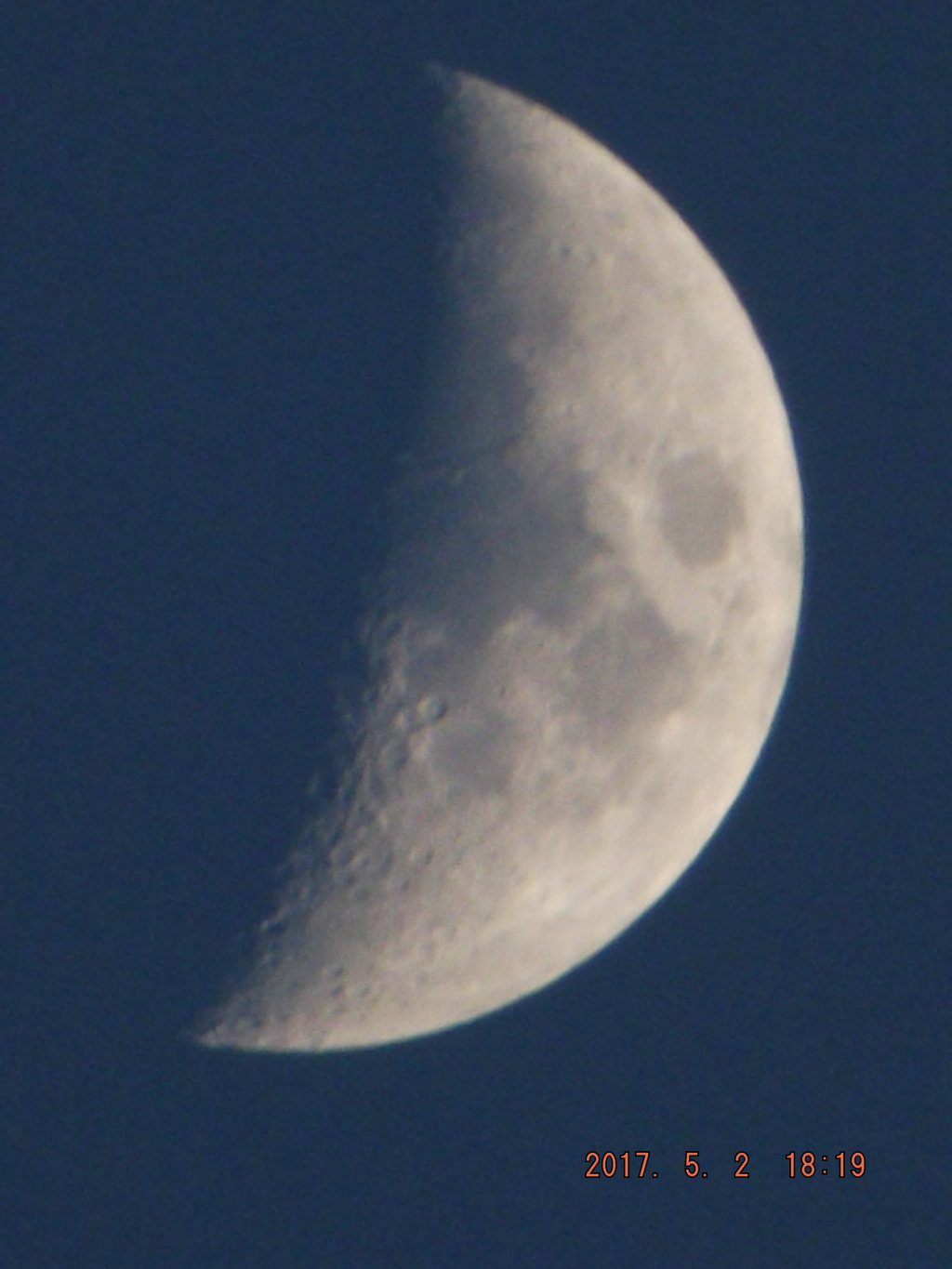 2017/05/02（火）のお月様