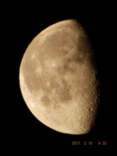 2017/02/17（金）のお月様