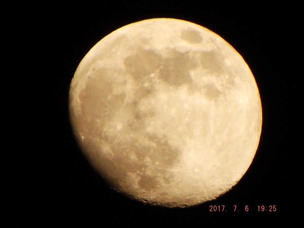 2017/07/06（木）のお月様