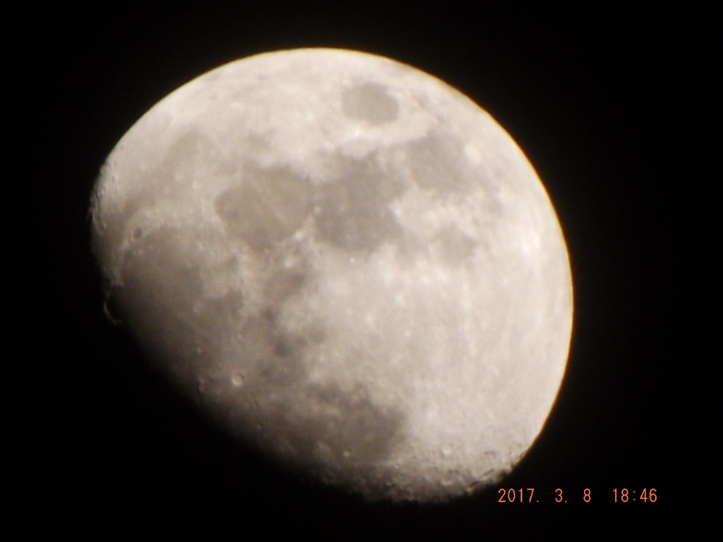 2017/03/08(水)のお月様