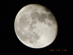 2017/01/15（日）のお月様