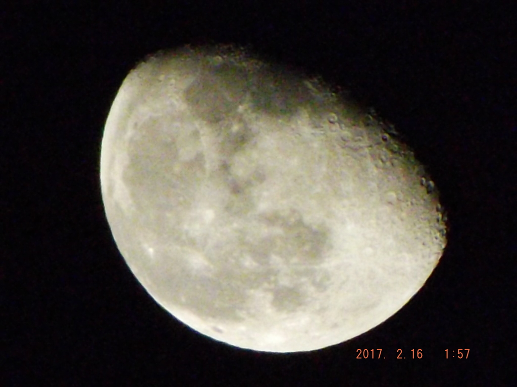 2017/02/16（木）のお月様