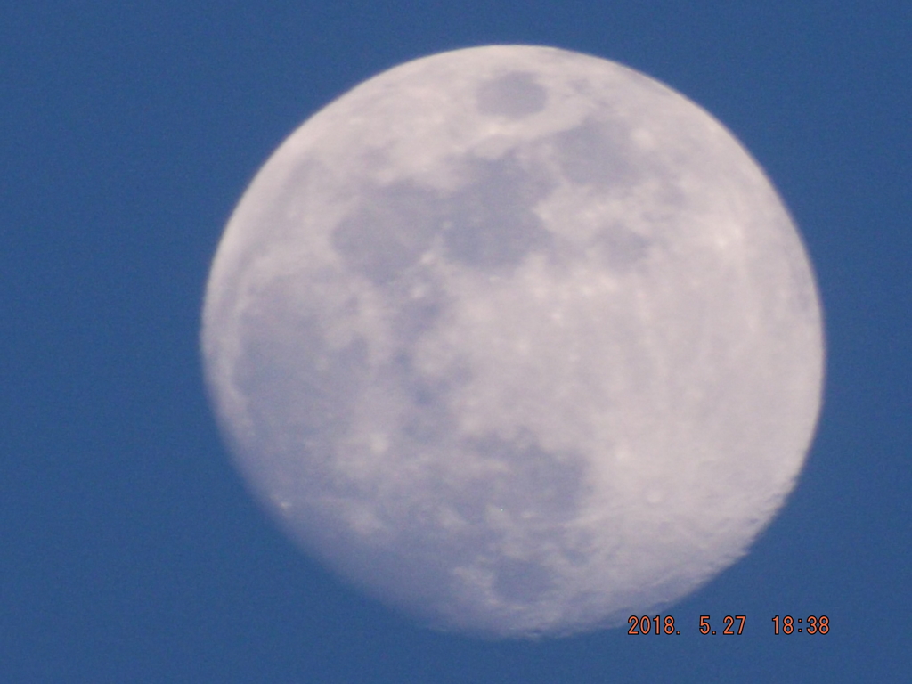 2018/05/27（日）のお月様
