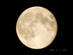 2018/04/02（月）のお月様