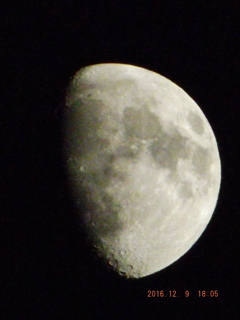 2016/12/09（金）のお月様