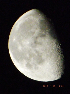 2017/01/18（水）のお月様