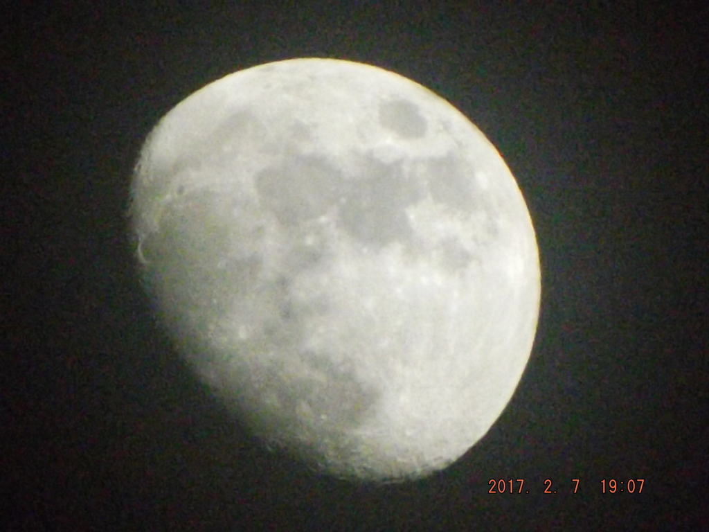 2017/02/07（火）のお月様