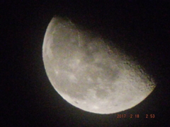 2017/02/18（土）のお月様