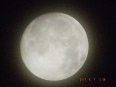 2017/08/07（月）のお月様