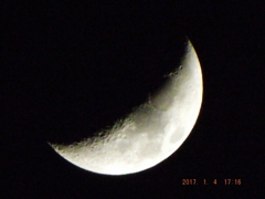 2017/01/04（水）のお月様