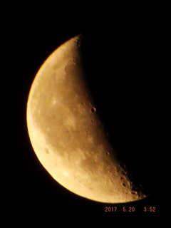2017/05/20（土）のお月様