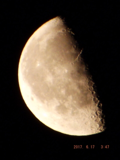 2017/06/17（土）のお月様