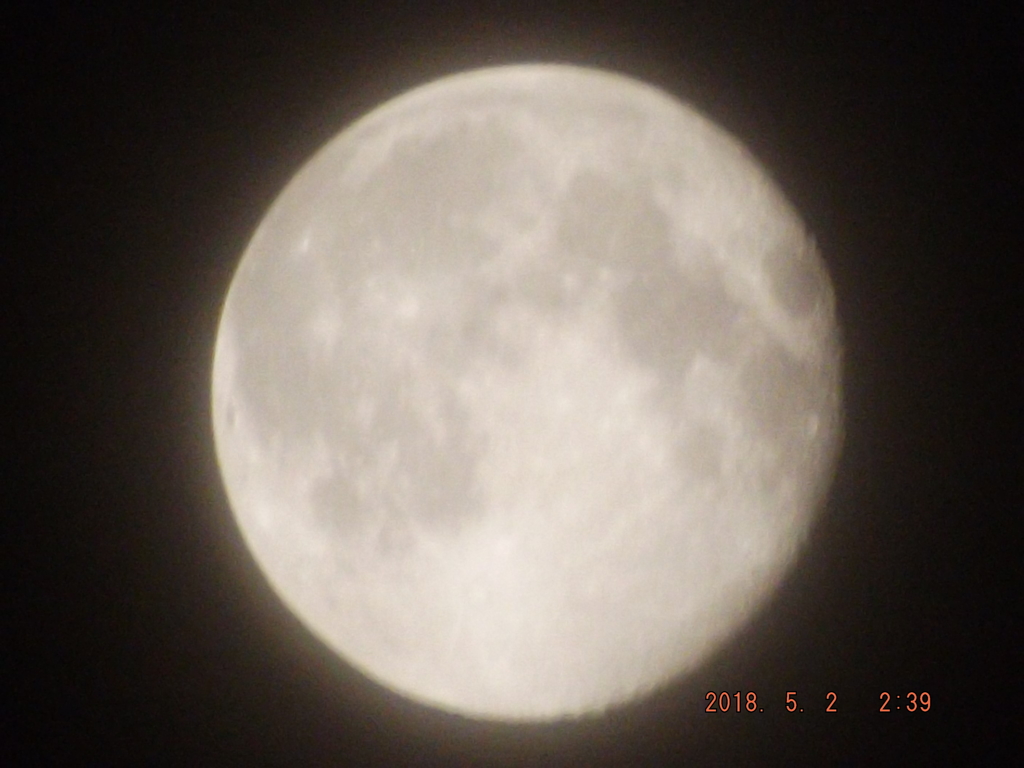 2018/05/02（水）のお月様