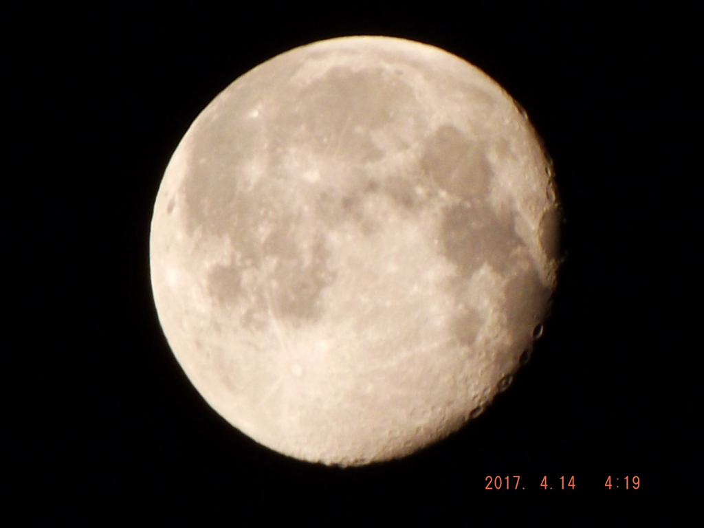 2017/04/14（金）のお月様