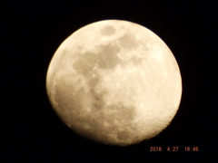 2018/04/27(金)のお月様