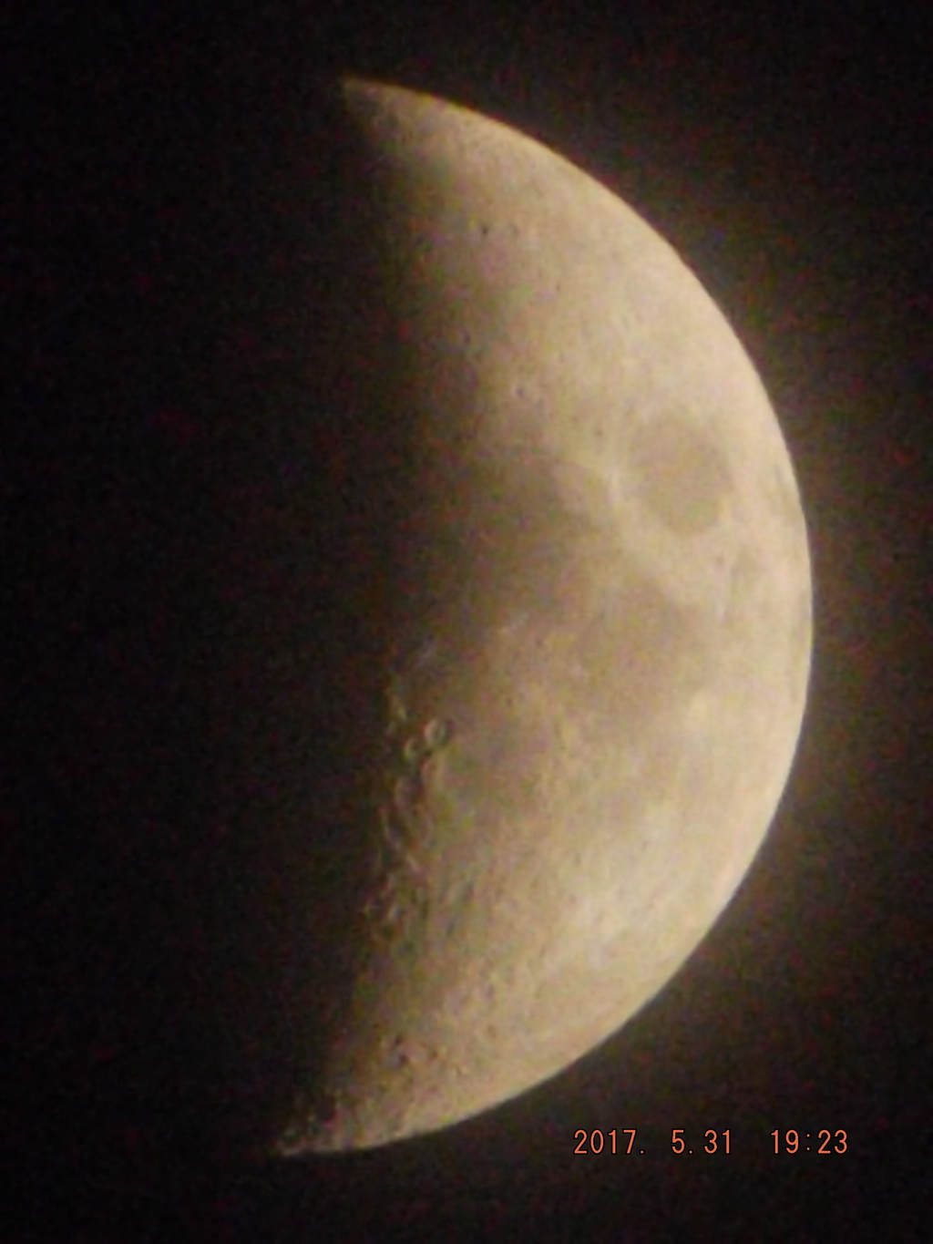 2017/05/31（水）のお月様