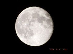 2018/03/04（日）のお月様
