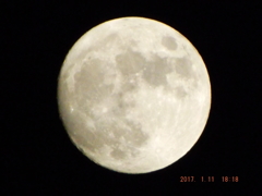 2017/01/11（水）のお月様