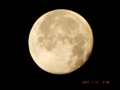 2017/07/11（火）のお月様