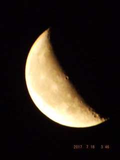 2017/07/18（火）のお月様