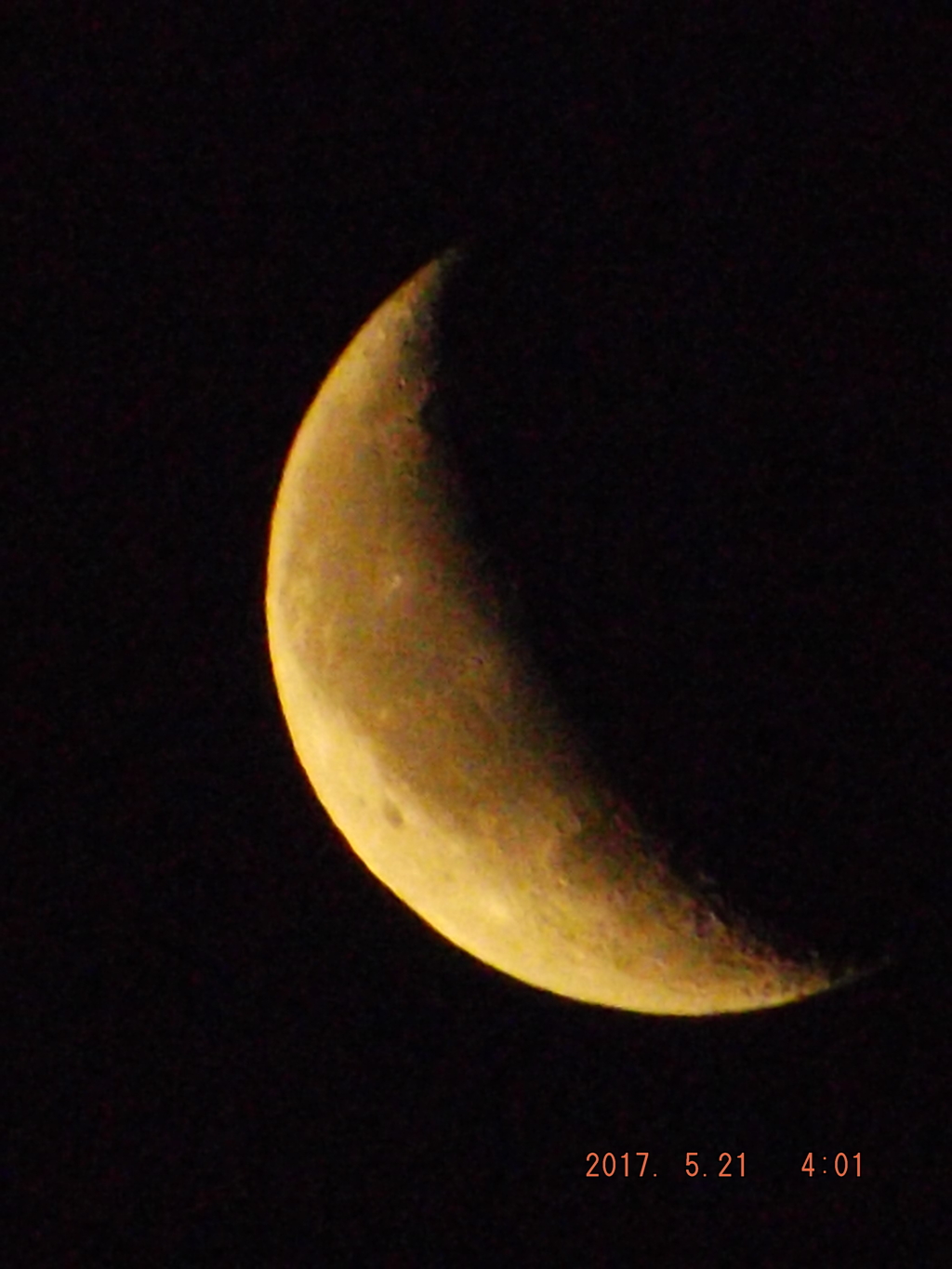 2017/05/21（日）のお月様