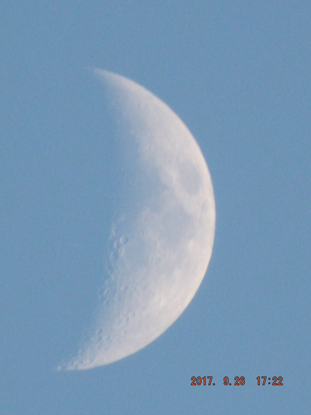 2017/09/26（火）のお月様