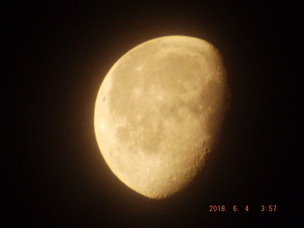 2018/06/04（月）のお月様