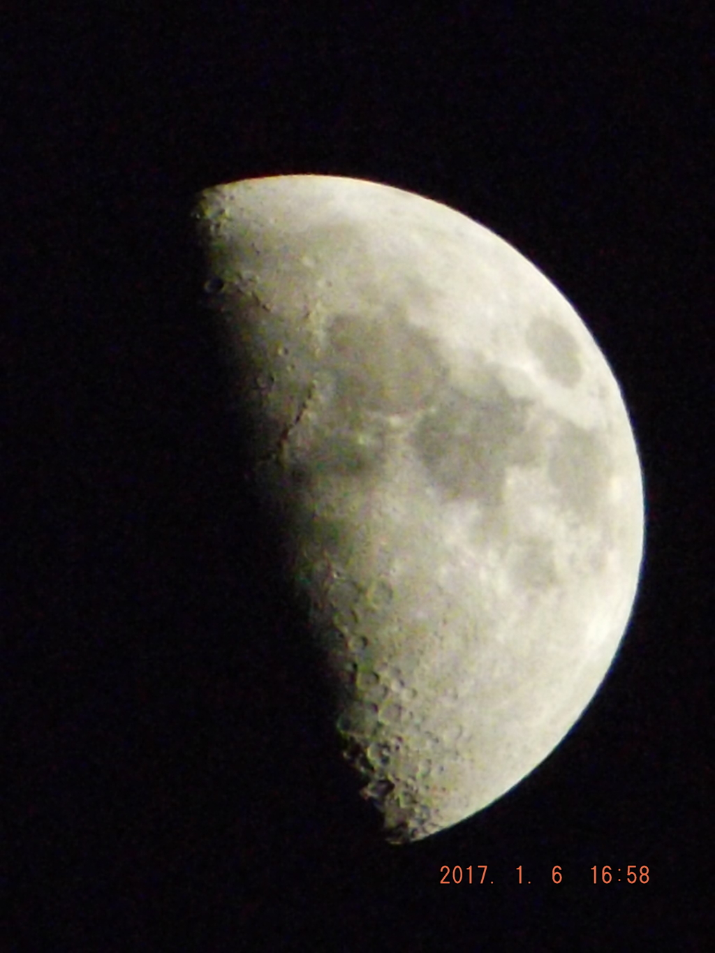 2017/01/06（金）のお月様